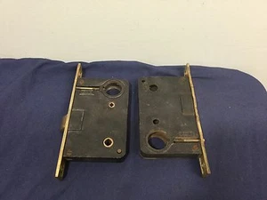 Cerradura de cilindro de mortaja, juego de 2 - cerrajería - Imagen 1 de 7