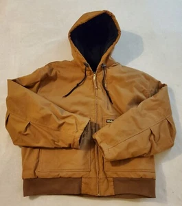 Walls Brown Duck Insulated Canvas Work Jacket 2XLR - Picture 1 of 7