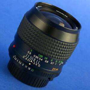 Minolta MD 28mm F2 Lens Beautiful Condition
