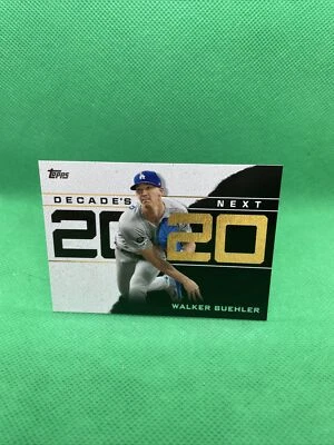 2020 Topps #DN-17 Walker Buehler Decade's Next LA Dodgers - Image 1 of 2