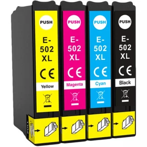4 Tintenpatronen 502XL passend für Epson XP-5100 XP-5105 WF-2865DWF WF-2860DWF - Bild 1 von 8