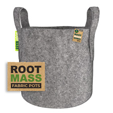 Root Mass Fabric Pot 39L - Breathable Rhizo Pots Increased Yield
