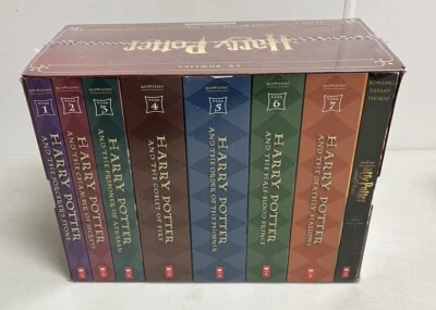 Harry Potter Paperback Book Series 1 - 7  PLUS HP AND THE CURSED CHILD - Image 1 of 3