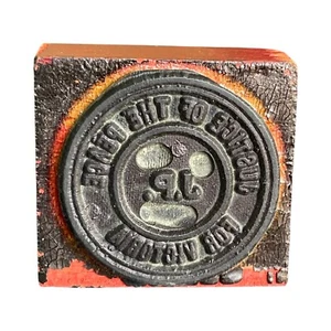 Vintage Justice Of The Peace for Victoria Rubber Seal Ink Stamp - Picture 1 of 8
