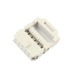 Conector de enchufe de cable de cabecera hembra IDC FC de 2,54 mm paso 2x5 pines 10 piezas - Imagen 1 de 4