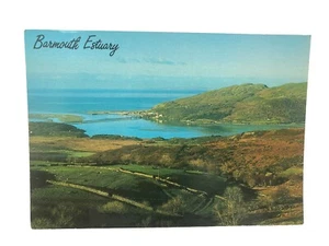 Postcard.The Estuary From Llynau Cregennen Barmouth, Wales. Posted - Picture 1 of 2