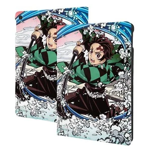 Demon Slayer Anime Auto Wake/Sleep Cover Stand Smart Case for iPad 9/8/7th Air - Picture 1 of 43