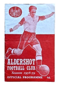 Aldershot v Gateshead.  Programa Fútbol 13/9/58 - Imagen 1 de 6
