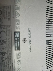 Carte mère pour ordinateur portable Dell Latitude 5310 Intel Core i5 10310u 0RGVGG - Photo 1/3