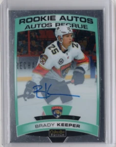 BRADY KEEPER NHL Panthers 2019-20 O-Pee-Chee Platinum RC Auto #R-BK Card - Picture 1 of 2