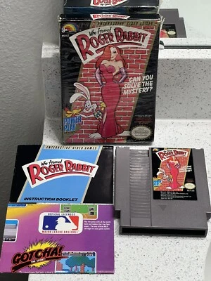 Who Framed Roger Rabbit (Nintendo Entertainment System, 1989) NES CIB Complete - Image 1 of 4