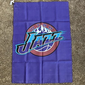 UTAH JAZZ FLAG 28 X 40" FULL SIZE FLAG VINTAGE BANNER - Bild 1 von 2