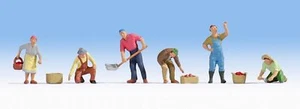 15613 Noch 1:87   Scale Harvesters (6) Figure Set - Picture 1 of 1
