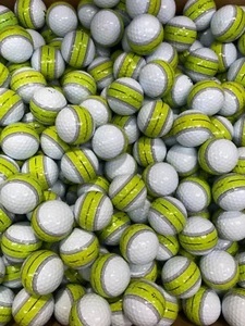 48 Green Taylormade Tour Response Stripe Golf Balls 4A/5A Mix FREE SHIPPING - Picture 1 of 6