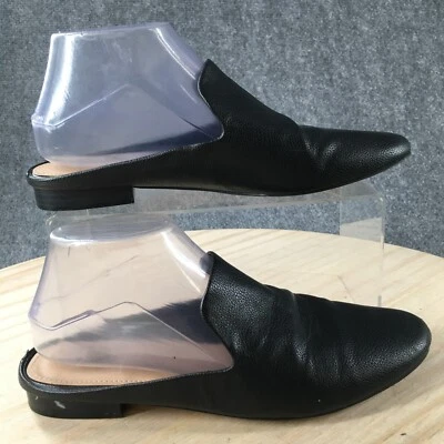 Sandalias GAP para mujer 8 informales cómodas sin cordones mula negras imitación cuero tacones bajos Foto 1 de 4