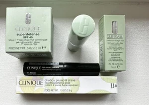GENUINE Clinique 5 Piece Gift Set 3 x Deluxe Travel Sizes and 2 x Full Size NEW - Picture 1 of 5
