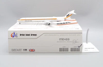 Jcwings British Island Airways MD-83 G-BNSA 1/200 LH2322 - Immagine 1 di 4