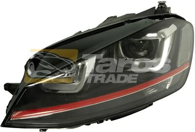 TAROSTRADE Phare Avant Gauche Pour Volkswagen Golf VII 2013-2017 Gti