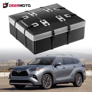 Roof Top Cargo Carrier Bag 15 Cubic Feet Luggage Storage For Toyota Highlander - Picture 1 of 13