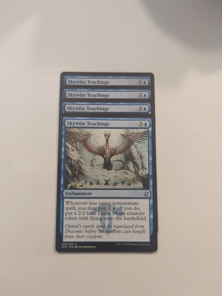(4) Skywise Teachings *PLAYSET* Dragons of Tarkir Regular NM MTG - Image 1 of 1