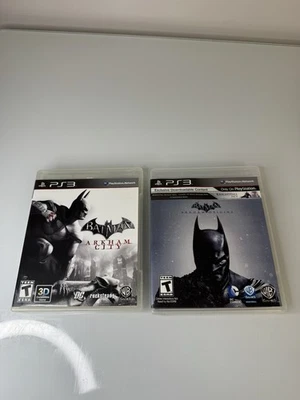 Lot Of 2 PlayStation 3 PS3 Batman Games Arkham Origins & Arkham City Complete - Image 1 of 4
