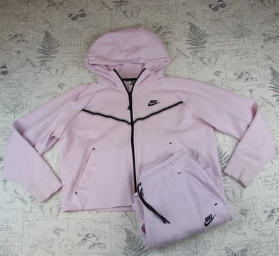 $160 Nike Tech Traje de Pista (Reflectante) Mujer Rosa Sudadera con Capucha Talla Grande Foto 1 de 4