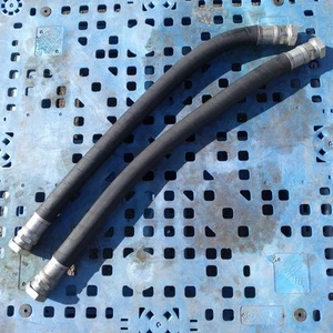 2 Parker 1-1/4" Diameter Hydraulic Hoses 36" Long #20 Female Ends 1850 PSI - Picture 1 of 3