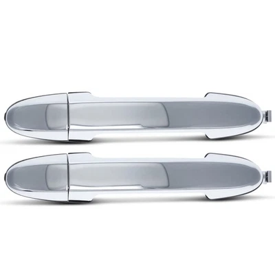 Manija de puerta exterior lateral trasera 2 piezas para Hyundai Santa Fe 2007-2012 deportivo utilitario Foto 1 de 4