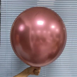 18inch Shinny Chrome Latex Balloon Multiple Colors Helium Available Metal col... - Picture 1 of 14