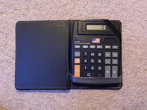 BIG DISPLAY 8-DIGITS ELECTRONIC OFFICE CALCULATOR with Case (Tested/Working) - Picture 1 of 4