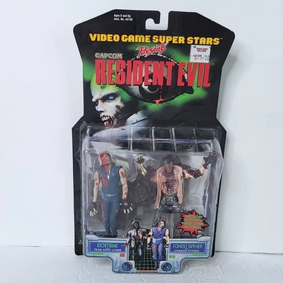 Resident Evil Zombie & Forest Speyer Videojuego Super Stars CAPCOM 1998 Toy Biz Foto 1 de 4