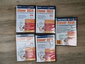 Aldi Steuer CDs 2024, 2023, 2022, 2021 und 2018 - Photo 1/1
