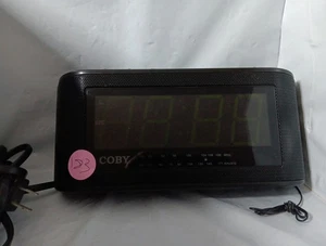 COBY AM/FM Radio / Alarm Clock CR- A108 - Picture 1 of 5