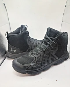 Under Armour Micro G Strikefast Mid Tactical Boots Men 11.5 Black 3025575-001 - Picture 1 of 10