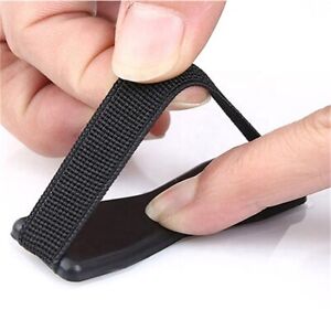 2x Phone Finger Grip Band Holder ~ Bundle Package ~ Elastic Strap Sticky Mount