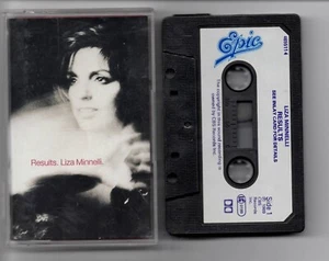 LIZA MINNELLI - RESULTS  - EPIC RECORDS - 1989 CASSETTE - USED #CA42 - Picture 1 of 2