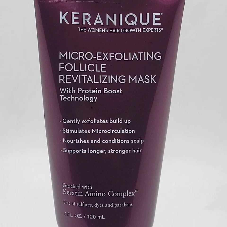 Mascarilla revitalizante folículo microexfoliante Keranique 4 OZ nueva envío gratuito Foto 1 de 3