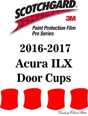 Комплект прозрачного бюстгальтера 3M Scotchgard защитная пленка серии Pro 2016 2017 Acura ILX - Изображение 1 из 3
