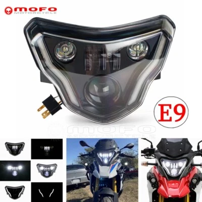 Faro LED Proyector Halo DRL Lámpara Alta/Baja Para BMW G310R 2016-2021 G310GS 2018 Foto 1 de 4