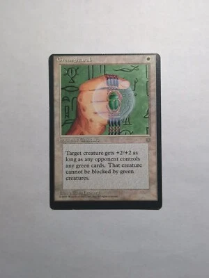 MISPRINT | MISCUT MTG Green Scarab Ice Age - Image 1 of 2