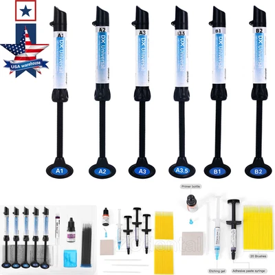 DENTEX Dental Adhesivo grabado de resina compuesta híbrida fotopolimerizable universal