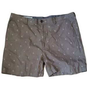 Amazon Essentials klassische dunkelbraune Herrenshorts mit nautischem Druck - Bild 1 von 4