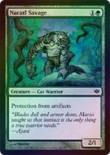 Nacatl Savage  Foil common Conflux MTG Magic The Gathering