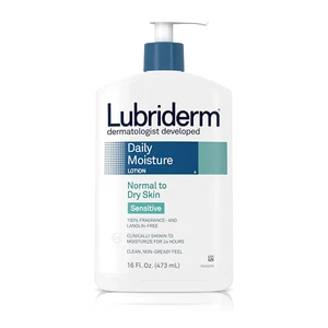 Lubriderm Daily Moisture Body Lotion for Sensitive, Dry Skin, Enriched with Vita - Picture 1 of 12