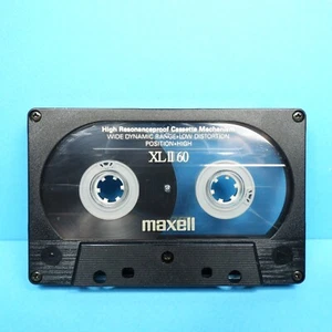 🍒 1x Maxell XL II 60 * IEC II Type 2 * Tape Cassette Tape кассета * 1988 - Picture 1 of 4