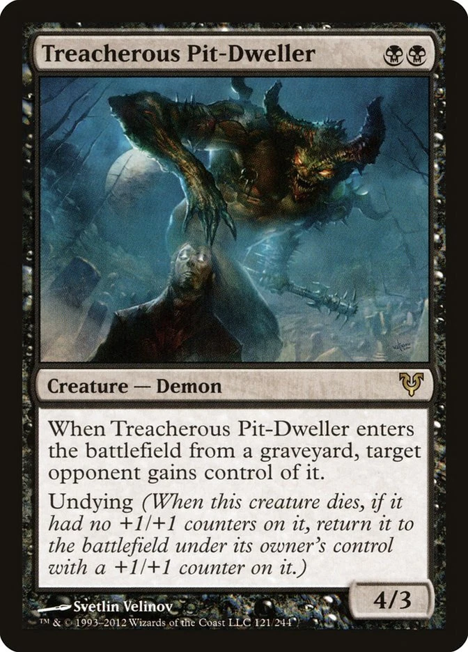 Treacherous Pit-Dweller [Avacyn Restored] Magic MTG - Image 1 of 1