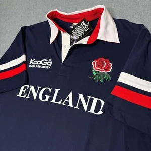 Rare NWT KooGa England Official Champion Authentic Home Rugby Jersey Size M - Picture 1 of 6
