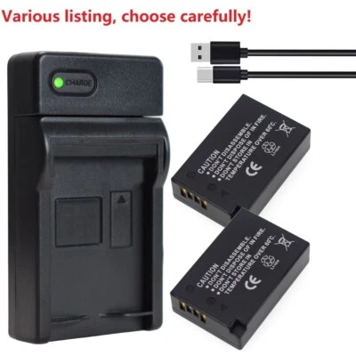 LP-E17 Battery or Charger for Canon EOS 760D 8000D 200D 250D Rebel SL3 Kiss X10 - Image 1 of 4