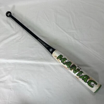 Bate de softbol de aleación Miken Maniac 34" 26 oz (modelo SPMANA) barril de 2 1/4" Foto 1 de 4
