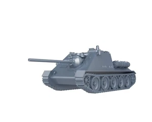 WWII SOVIET USSR - SU-85 SPG - 1/48 1/56 1/72 1/87 1/100 3D PRINTED - Picture 1 of 5